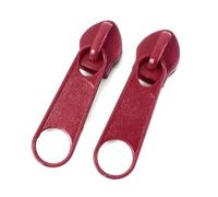 20 curseurs de fermeture éclair en nylon 3#/5# pour couture de vestes et sacs à dos,Vin rouge,N° 5