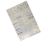 20 Draps Chats Dorés Et Décalcomanies D'ongles À Fleurs Étoilées Pour Les Amateurs De Passionnés D'art Facile Appliquer Et Retirer Les Tendances Des Ongles Des Femmes