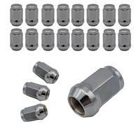 20 Écrous M12x1,5 conique fermé 60° 35mm | HEX 19mm compatible avec Maserati Ghibli