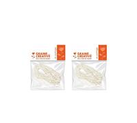 20 élastiques blancs pour masques 60 cm