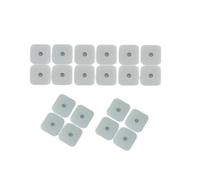 20 Électrodes de remplacement 50x50mm haute conductivité compatibles Sanitas SEM Beurer EM thérapie familiale .