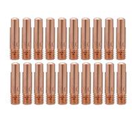 20 Embouts de de Soudage 1.0mm, Tube de de Torche MIG en Cuivre, Embouts de Consommables de Torche de Soudage, Accessoires de Pistolet de Soudage pour Torche de Soudage MIG