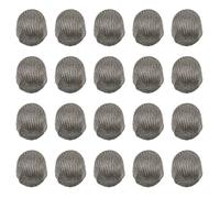 20 Embouts de Stylet Conducteurs en Tissu Nano pour Tablette | Protection Argentée les Traces, Ajustement Précis, Écriture Silencieuse, Protège L’Écran Vingt Pièces de Rechange