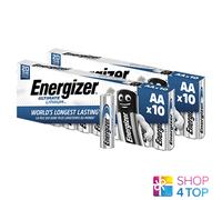 20 Energizer Aa Ultimate Lithium L91 Piles 1,5V Mignon Stilo Lr6 NEUF
