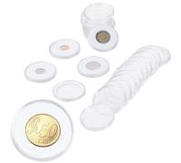 20 ensembles de capsules pour pièces de monnaie 46mm, avec 6 tailles (19/24/29/34/39/46mm), joints en mousse, étui pour pièces de monnaie, protection du support pour la Collection de pièces de monnaie