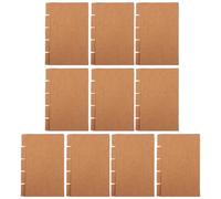 20 Ensembles Intercalaires de Classeur en Papier Brun 3x5