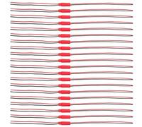 20 Ensembles Mâle Femelle à Prise 2 Broches Câble de Connexion | Adaptateur de Correspondance, pour Batterie Li-po et Nimh, Usage Intérieur, Plane 3d et Mini Hélicoptère Rc