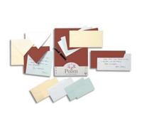 Clairefontaine Enveloppes auto-adhésives 5835C DL 11x22 cm 120 g/m² Noir – Paquet de 20