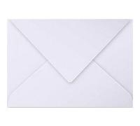Clairefontaine Enveloppes 5862C C5 16,2×22,9 cm 120 g/m² Fermeture gommée Paquet de 20 Lilas