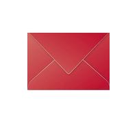 20 enveloppes CLAIREFONTAINE POLLEN C5- 162x229 - ROUGE GROSEILLE