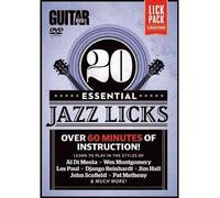 20 Essential Jazz Licks: Learn to Play in the Styles of Al Di Meola, Wes Montgomery, Les Paul, Django Reinhardt, Jim Hall, John Scofield, Pat Metheny, & Much More! (Guitar World) (DVD Audio) - Common