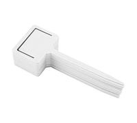 20 Étiquettes De Plantes De Jardin, Piles D'identification De Plantes De Type T En Plastique Étiquettes De Noms De Plantes Imperméables À L'eau Extérieure Étiquettes De Plantes Graden Supplies (Blanc)