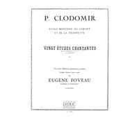20 ETUDES CHANTANTES CORNET