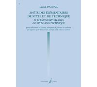 20 Etudes Elementaires de Style et de Technique