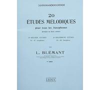Méthode et pédagogie LEDUC BLEMANT L. - 20 ETUDES MELODIQUES POUR SAXOPHONE VOL.1 Saxophone