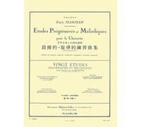 20 Etudes progressives et melodiques assez faciles pour la clarinette - Volume 1