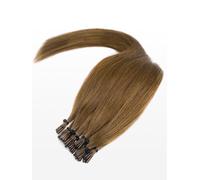 20 Extensions à froid - qualité professionnelle - 55cm - 12 brun clair doré