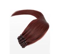 20 Extensions à froid - qualité professionnelle - 55cm - 35 rouge intense