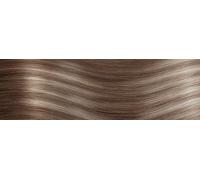 20 Extensions cheveux européens/russes Kératine - qualité de luxe - 40cm - lisse - B18/60 balayage blond foncé naturel cendré & blond cendré