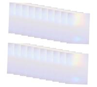 20 Feuilles Adhésives de Plastification Holographiques A4
