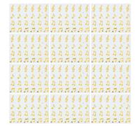 20 Feuilles Autocollant Musical Pailleté Or 20 Bopp pour Élèves | Décor Scrapbooking et Fête, Impression Nette Mate, Amovible sans Effort, pour Devoirs et Exercices Rythmiques