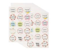 20 feuilles d ' étiquettes autocollantes imprimables résistantes déchirures pour emballages logistiques, documents de bureau, étiquettes adhésives en cuivre longue durée