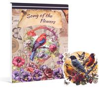 20 Feuilles De Fleurs Et D'oiseaux Scrapbook Sticker Livre 170+ Set D'autocollants Esthétiques Vintage, Journaling Supplies, Ephemera Pour Planificateurs