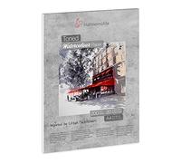 20 feuilles de papier gris toned Watercolor 200 g/m² A4