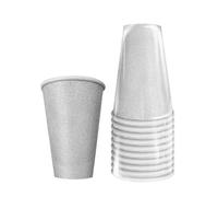 Original Cup- Pack de 20 Gobelets Américains, GS53-20, Argenté, 1 Unité (Lot de 1)
