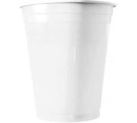 20 Gobelets 53cl Blanc Taille Unique Blanc