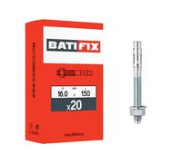 20 goujons d'ancrage 16 x 145mm zingué - Batifix