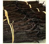 20 Gousses de Vanille Gourmet Naturelle, Vanille Gousse 16 à 18cm, Parfumées, Fraîches et Arôme Riche, Idéal Pour la Patisserie et la Cuisine, Emballé Sous Vide, 80g