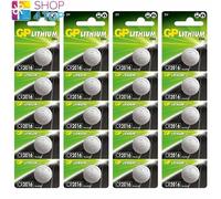 Pile bouton CR 2016 lithium GP Batteries 90 mAh 3 V 5 pc(s)