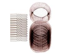20 Hair Net 50 U Pins En Forme De U 19.69 "Élasticité Invisible Meshs Élastiques ACCESSOIRES POUR DANS