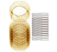 20 Hair Net 50 U Pins En Forme De U 19.69 "Élasticité Invisible Meshs Élastiques ACCESSOIRES POUR DANS