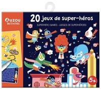 20 jeux de super-heros - - Julie Mercier - Auzou Philippe Eds - Jeux livres objets