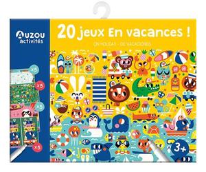 20 jeux en vacances ! NED - - Pintachan - Auzou Philippe Eds - Jeux livres objets
