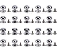 20 kits de rivets à tête sphérique Stud 12 mm haute vis de dureté conception du dos pour l'artisanat Gunmetal