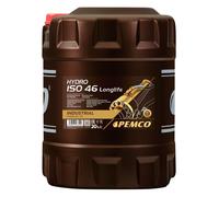 20 L Litre PEMCO Huile Hydraulique Hydro Iso 46 Hlp 46 Bidon Minérale Lubrifiant