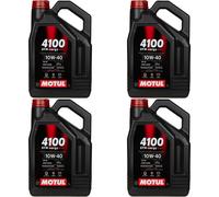 20 L MOTUL Huile Moteur 4100 SYN-ERGY SPEC 10W40 Pour VW 501 01 505 00 MB 229 3