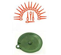 20 lames & 1 disque de coupe pour votre débroussailleuse Florabest LIDL sans fil FAT 18 B3 IAN 102971