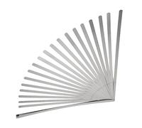 20 lames jauge d'épaisseur haute 0.05-1.0 jauges d'épaisseur jauges d'épaisseur de remplissage outil de mesure du bois