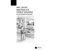 LEÇONS DE SOLFEGE 20 SANS ACC.