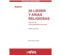 20 lieder y arias religiosas: Para una voz con acompañamiento de piano