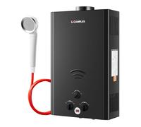 CAMPLUX Chauffe-eau à Gaz 20 Litres, Instantané Chauffe-eau GPL pour Douche de Jardin, Camping-car, Petite Maison, Série BW BW528B