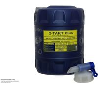 20 Litre MANNOL huile moteur 2-Takt Plus Api TC Huile de Moto Vélo Huile+Robinet
