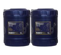 20 Litre Mannol Hydro Iso 46 Hydraulique Huile Liquide MN2102-10 din 51524 Part