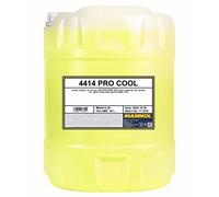 20 Litre Mannol Pro Cool Liquide de Refroidissement Jaune Antigel Moto Scooter