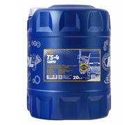 MANNOL TS-4 shpd 15 W de 40 API CI 4/CH de 4/CG 4/CF 4/CF/SL motorenöl, 20 L, Brun Jaune