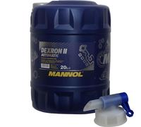 20 Litres MANNOL Huile De Boîte Automatique Dexron II + Robinet De Vidange